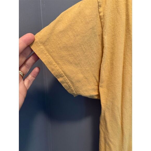 NASCAR Men's XL Gold Double Sided Graphic Print T-Shirt Racing Sports - Picture 4 of 7